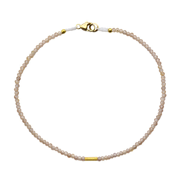 Zircon & Gold Bracelet