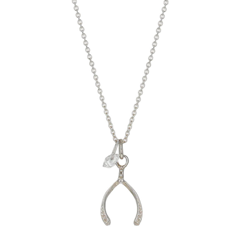 "Bobby" Petite Wishbone Necklace