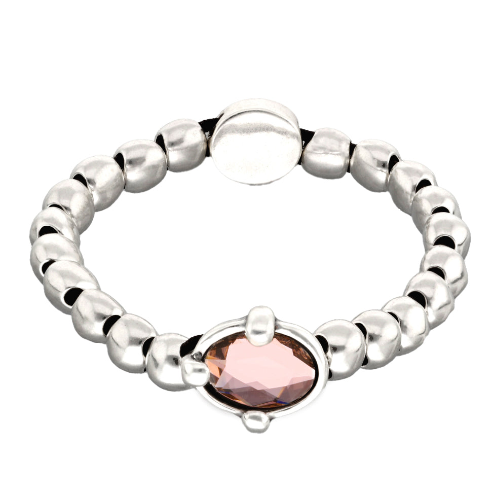 Pink Crystal Bracelet