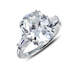 Oval & Baguette Ring