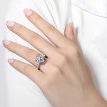 Oval & Baguette Ring