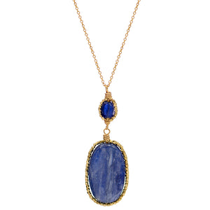 Long Kyanite Necklace