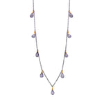 Iolite Quartz Necklace
