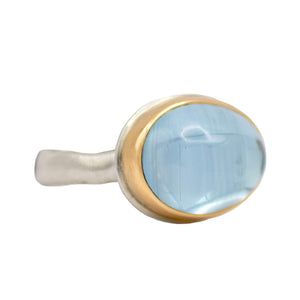 Cat's Eye Topaz Ring