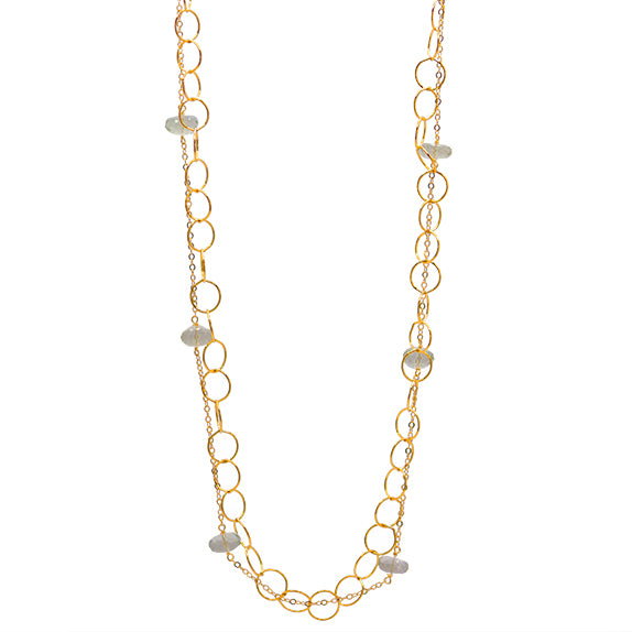 
                
                    Load image into Gallery viewer, &amp;quot;Herkimer Linked&amp;quot; Necklace
                
            