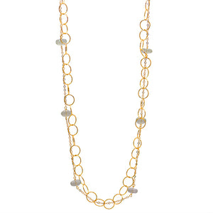 
                
                    Load image into Gallery viewer, &amp;quot;Herkimer Linked&amp;quot; Necklace
                
            
