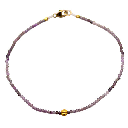 Purple Spinel Bracelet