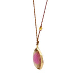 Watermelon Tourmaline Necklace