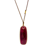 Ruby and Tourmaline Necklace