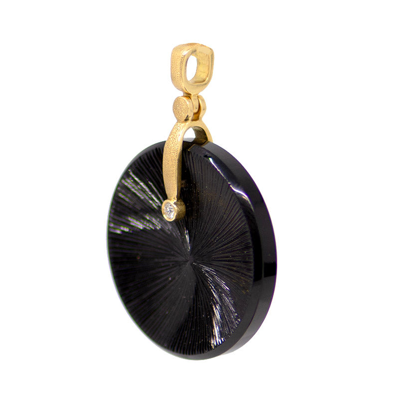 "Sticks and Stones" Onyx Pendant