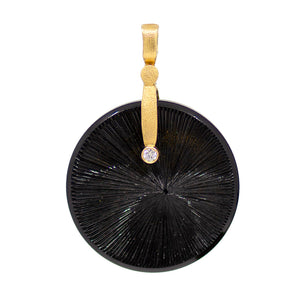 "Sticks and Stones" Onyx Pendant