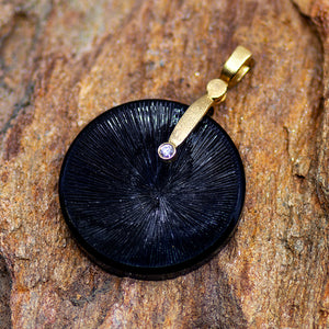 "Sticks and Stones" Onyx Pendant