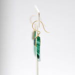 Malachite Earrings