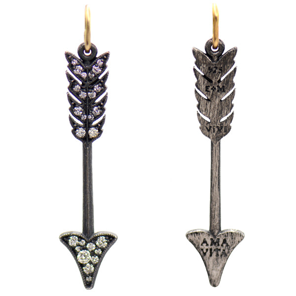 Diamond Arrow Charm
