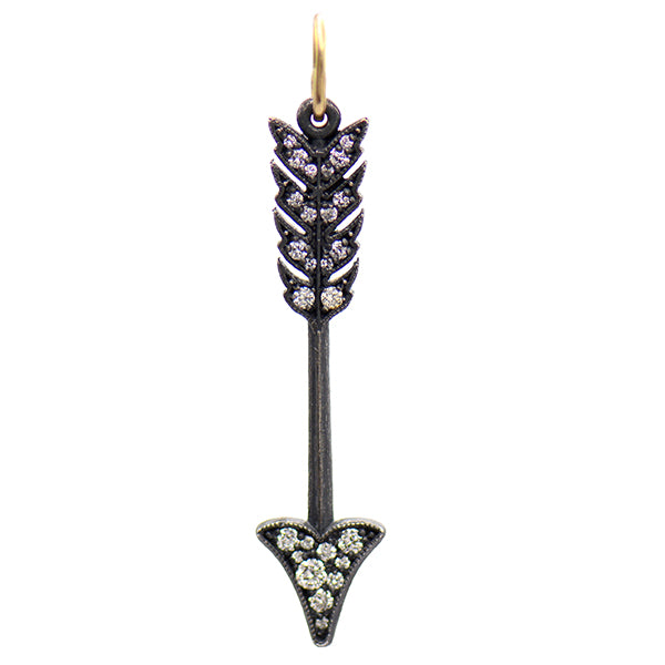Diamond Arrow Charm