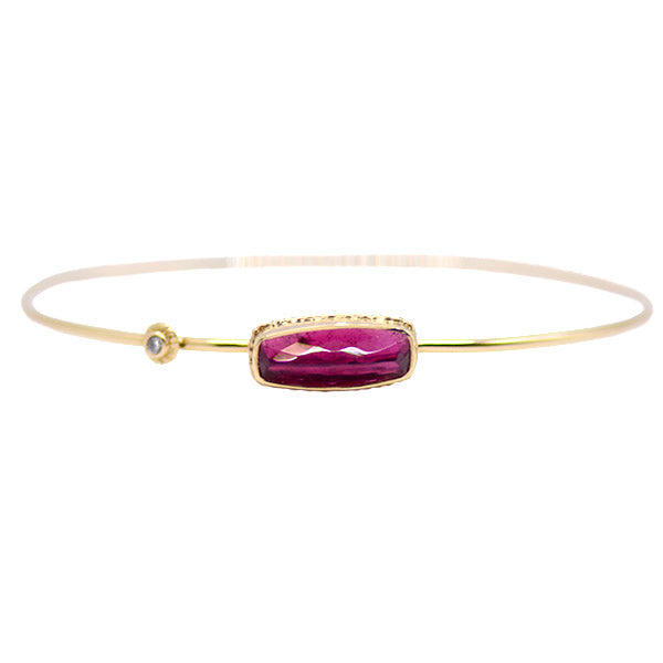 Rubellite Tourmaline Bracelet