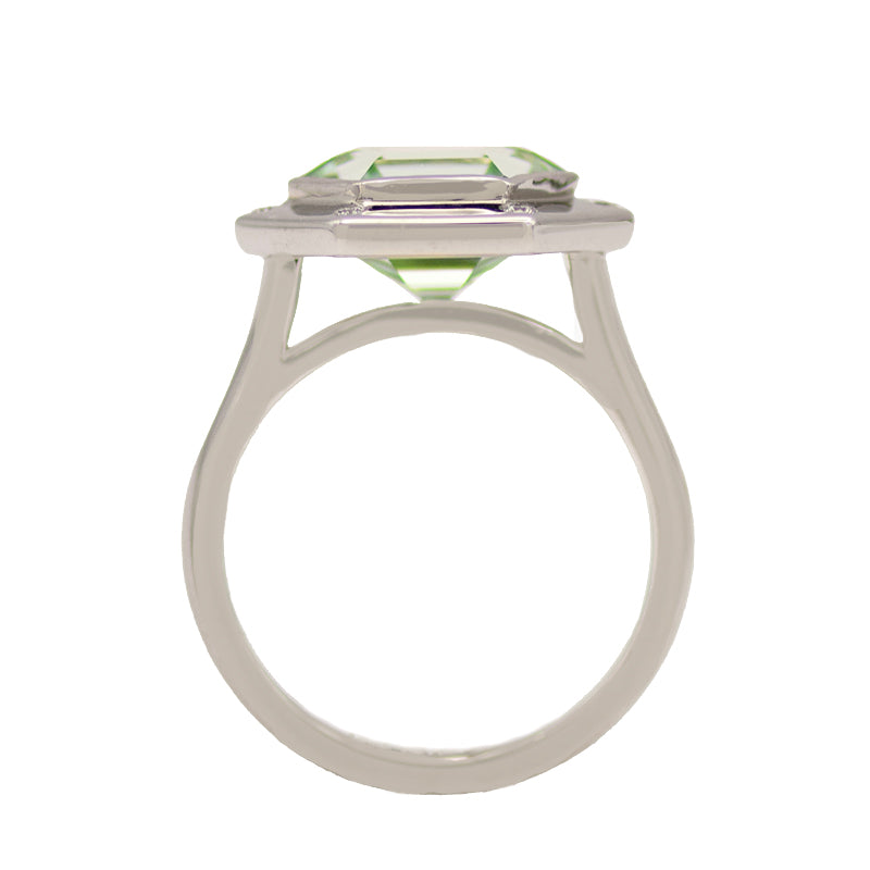 Hexagon Tourmaline Ring