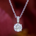 White Gold Diamond Necklace