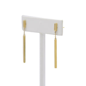 Diamond Stick Earrings