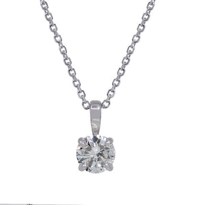 White Gold Diamond Necklace