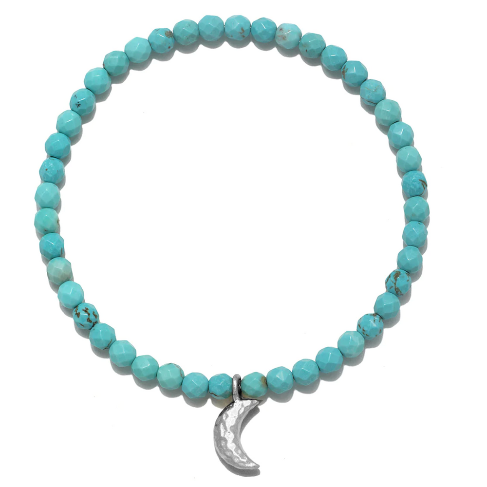 
                
                    Load image into Gallery viewer, Ignite Intuition Turquoise Gemstone Bracelet
                
            