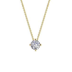
                
                    Load image into Gallery viewer, Solitaire Necklace - Gold
                
            
