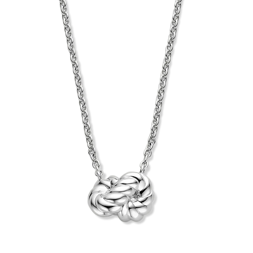 Twisted Knot Necklace