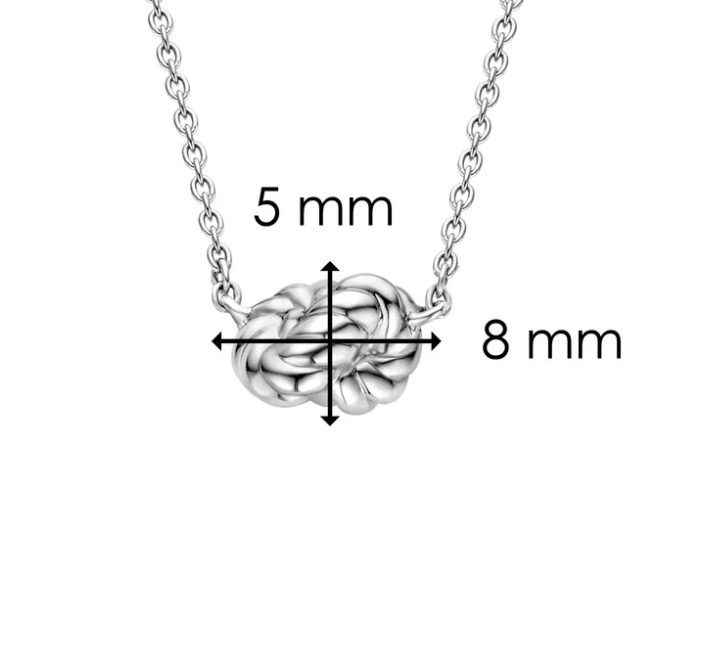 Twisted Knot Necklace