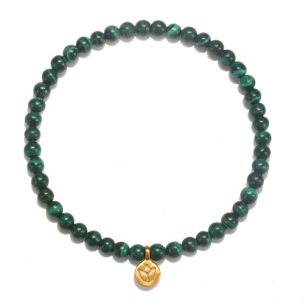 
                
                    Load image into Gallery viewer, Personal Evolution Malachite Bracelet
                
            