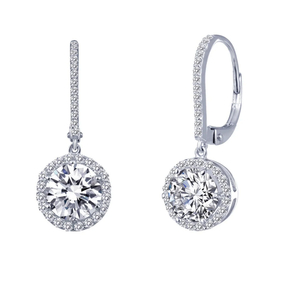 Halo Drop Earrings