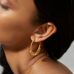 Growth in Grace Hoop Earrings