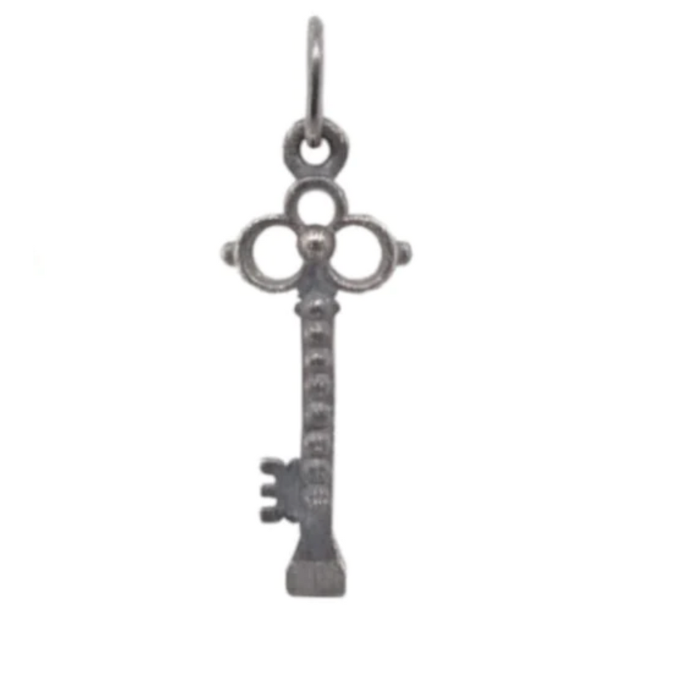 Key Charm w/ Diamonds