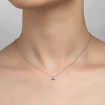 0.46 CTW Solitaire Necklace