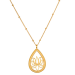 Open to Possibilities Lotus Necklace