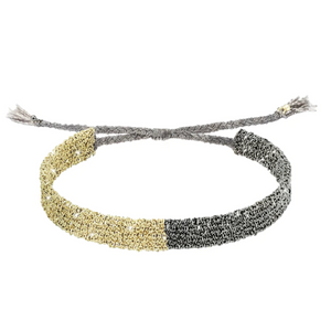 Bicolor Woven Bracelet - Multiple Options