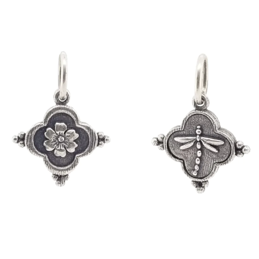 Baby Clover & Dragonfly Charm