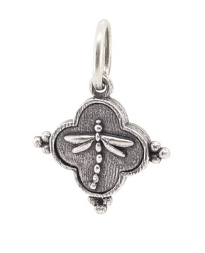 Baby Clover & Dragonfly Charm