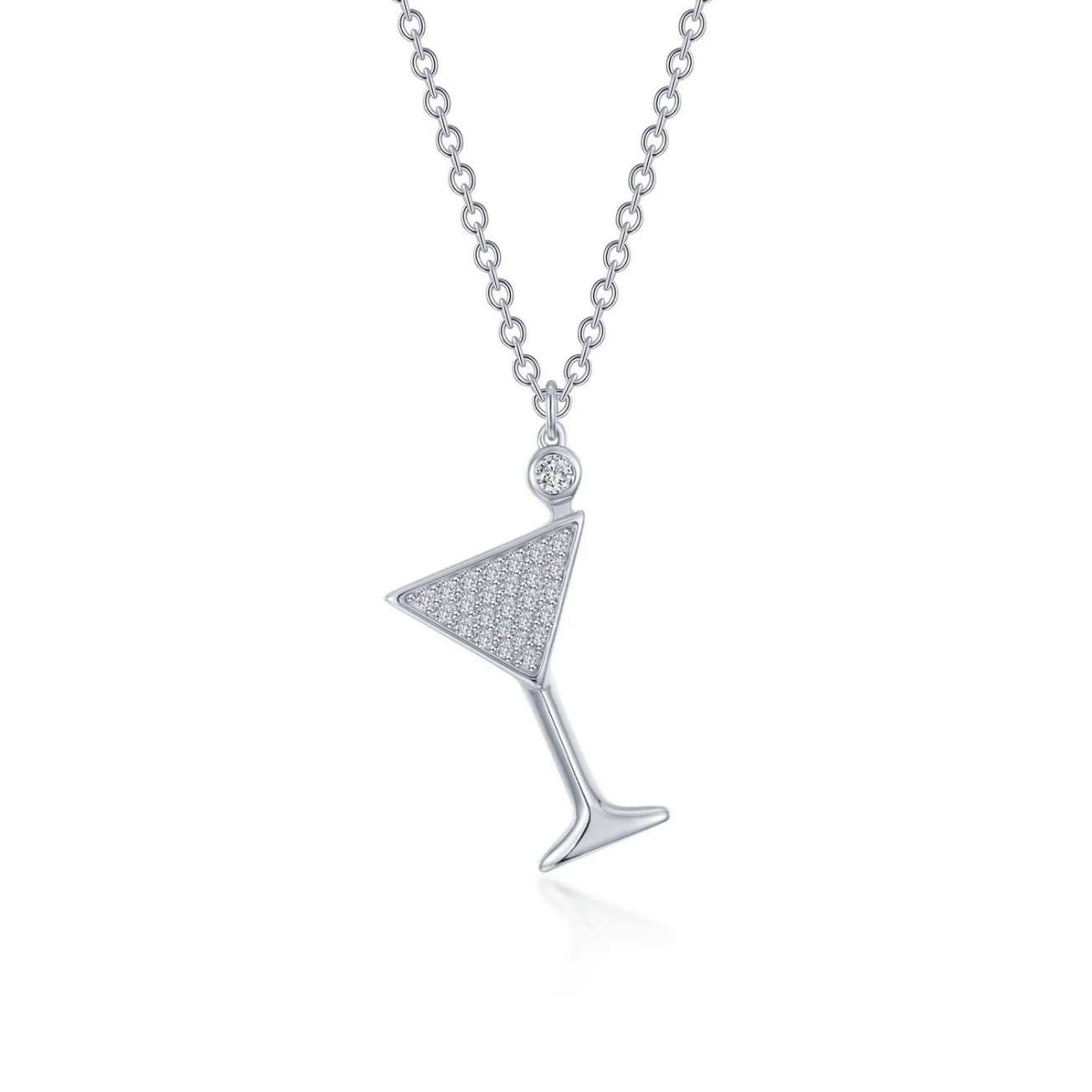 Pavé Martini Necklace