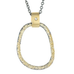 Dusted Carabiner Necklace