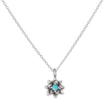 Soul Renewal Silver Lotus Necklace