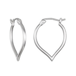 Open To Possibilities Silver Earrings