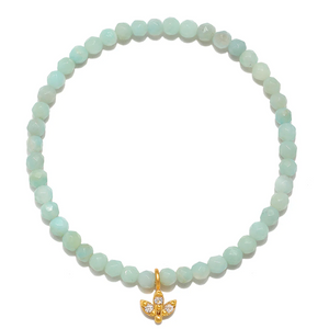 Quiet Confidence Lotus Amazonite Bracelet