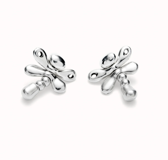 "Ser Rebelde" Dragonfly Studs - Silver or Gold