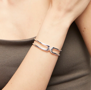 Open Style Double Cuff - Silver or Gold