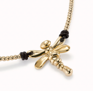 "Ser Rebel" Gold Dragonfly Necklace