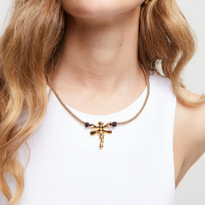 "Ser Rebel" Gold Dragonfly Necklace