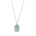 Swizz Blue Topaz Necklace