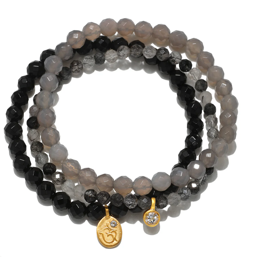 Manifest Fortune Gemstone Bracelet SET