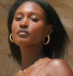 Timeless Beauty Dot Hoop Earrings