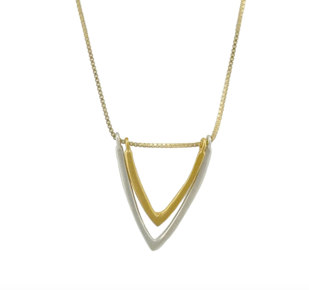 "Double V" Necklace